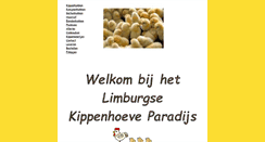 Desktop Screenshot of limburgsekippenhoeveparadijs.be